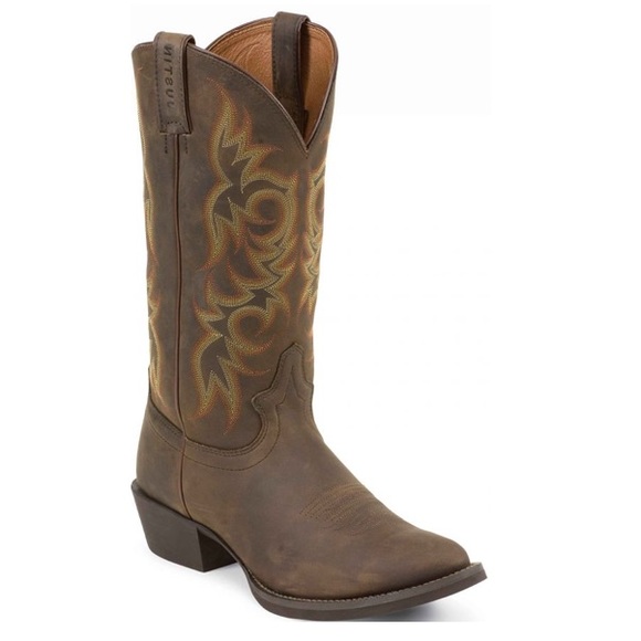 Justin Boots Other - Justin mens Huck brown cowboy boots #2551 size 10